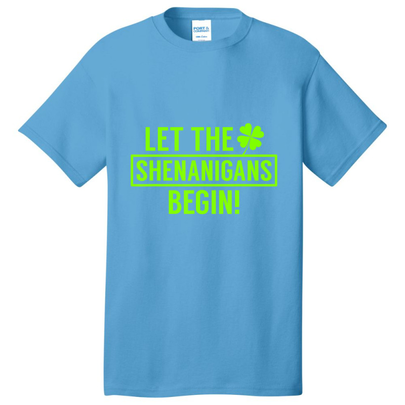 Saint Patricks Shenanigans Basic T-shirt by Koyanho62 | Artistshot