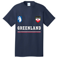 Greenland Sportsoccer Jersey Tee Flag Football Nuuk T Shirt Basic T-shirt | Artistshot