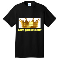 King's Crown T Shirt   Royalty Champion Victory Sports Champ Basic T-shirt | Artistshot