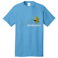 Knowledge Shooting Star Vaporwave Vhs Glitch Shirt Basic T-shirt | Artistshot