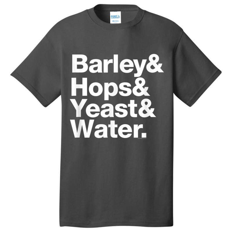 Ripple Junction Barley & Hop & Yeast & Water Basic T-shirt | Artistshot