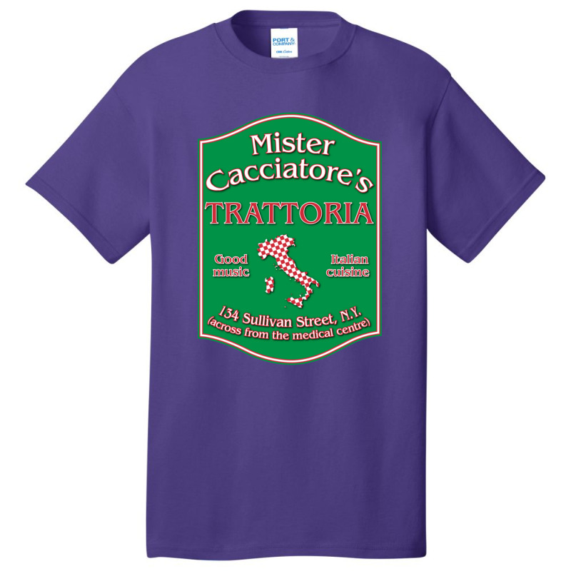 Mister Cacciatore's Basic T-shirt by BrendonPatton | Artistshot