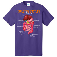 Funny Digestive System Anatomy Anatomical Biology Teacher T Shirt Basic T-shirt | Artistshot