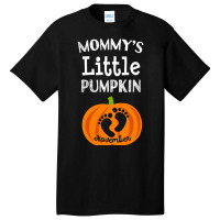 Halloween Pregnancy Due Date In November 2019 Pumpkin Basic T-shirt | Artistshot