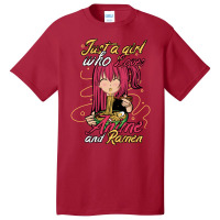 Anime Ramen Girls Basic T-shirt | Artistshot