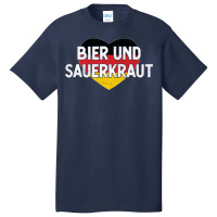 Bier Und Sauerkraut Oktoberfest Long Sleeve T Basic T-shirt | Artistshot