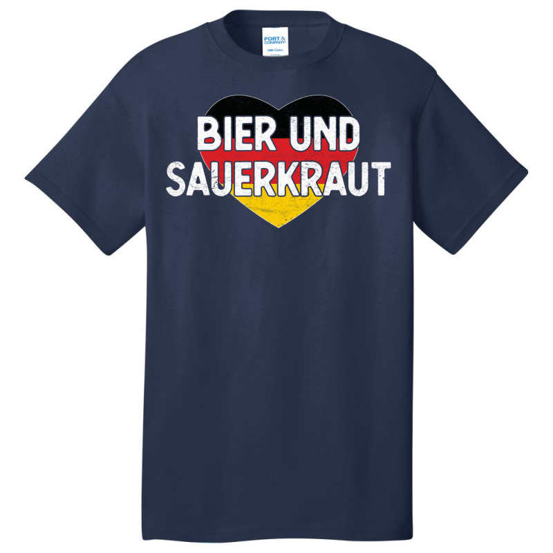 Bier Und Sauerkraut Oktoberfest Long Sleeve T Basic T-shirt by cm-arts | Artistshot