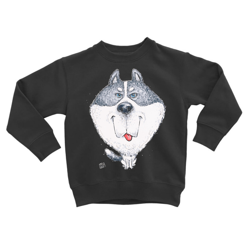 Husky T  Shirt Siberian Husky Dog T  Shirt Toddler Sweatshirt by briocherepair | Artistshot