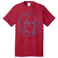 Rei Ayanami's Face - 06a Basic T-shirt | Artistshot