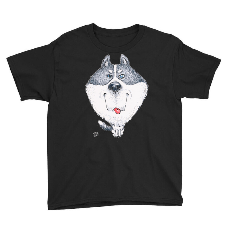 Husky T  Shirt Siberian Husky Dog T  Shirt Youth Tee by briocherepair | Artistshot