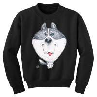 Husky T  Shirt Siberian Husky Dog T  Shirt Youth Sweatshirt | Artistshot