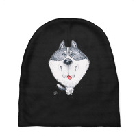 Husky T  Shirt Siberian Husky Dog T  Shirt Baby Beanies | Artistshot