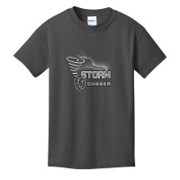 Storm Chaser Cool Electric Lightning Tornado Weather Basic Youth T-shirt | Artistshot