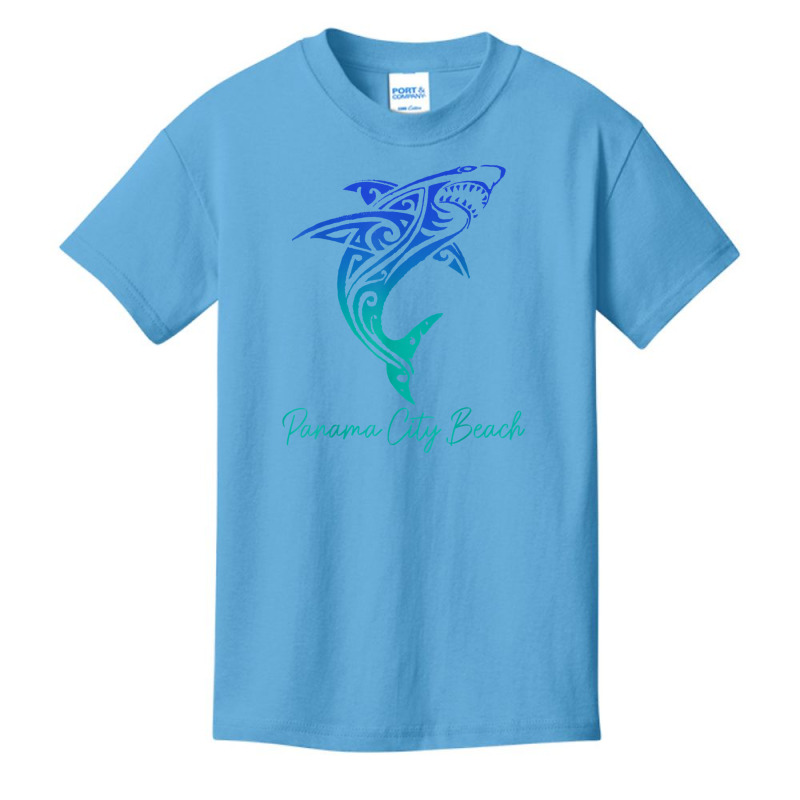 Panama City Beach Fl Shark Scuba Diving Surfer Florida Surf T Shirt Basic Youth T-shirt by cm-arts | Artistshot