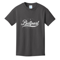 Bellport Long Island New York Vintage Retro T Shirt Basic Youth T-shirt | Artistshot