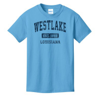 Westlake Louisiana La Vintage Athletic Sports Design Basic Youth T-shirt | Artistshot