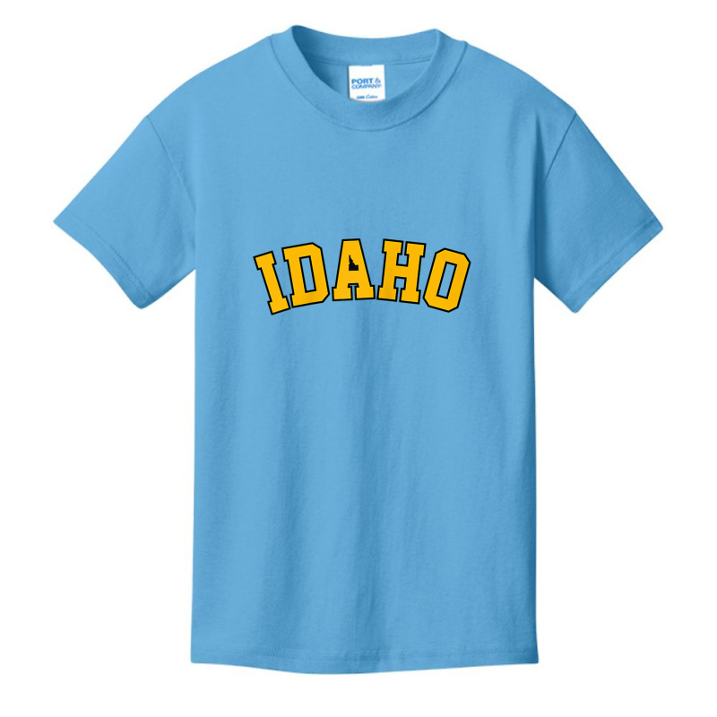 Idaho Baseball Tee, Vandal, College, Potatoe State, Gift Raglan Baseba Basic Youth T-shirt | Artistshot