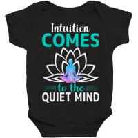 Vector Intuition Comes To The Quiet Mind Baby Bodysuit | Artistshot