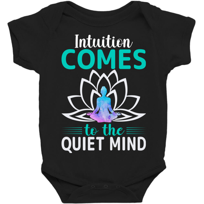 Vector Intuition Comes To The Quiet Mind Baby Bodysuit by Kenneth Rorer | Artistshot