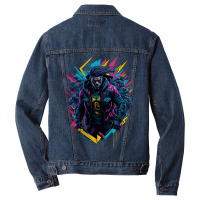 Cool Punk Spider Jacket Men Denim Jacket | Artistshot