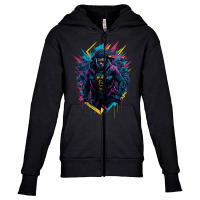 Cool Punk Spider Jacket Youth Zipper Hoodie | Artistshot