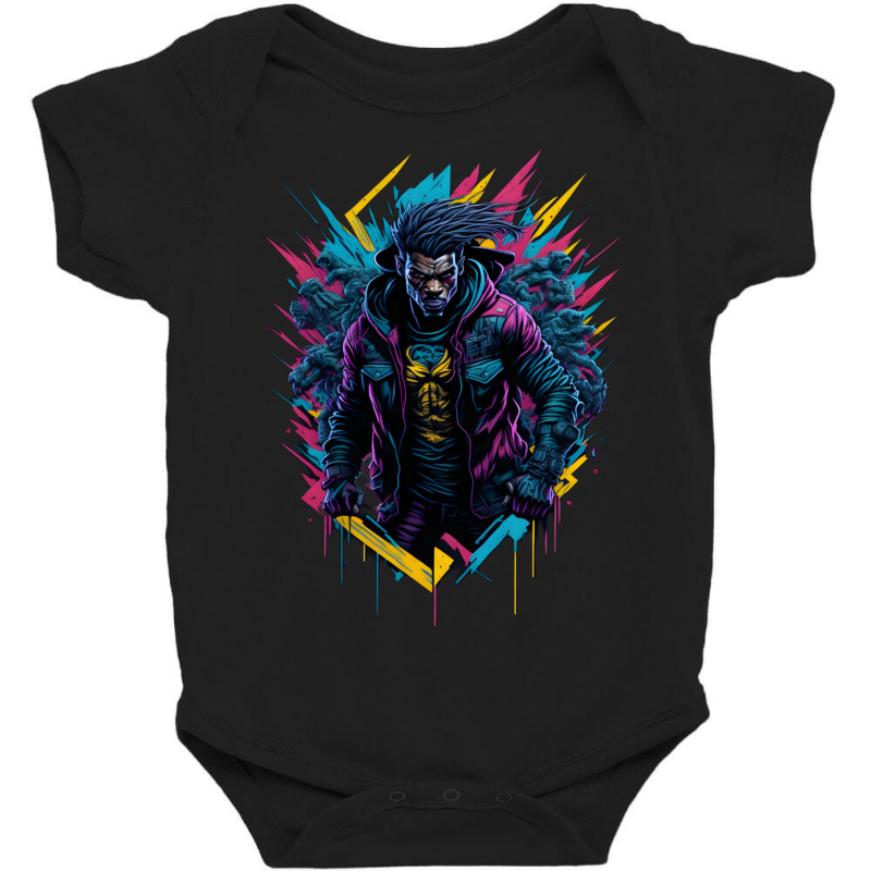 Cool Punk Spider Jacket Baby Bodysuit | Artistshot