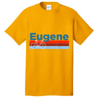 Retro Bicycle & Mountain Bike   Eugene Oregon T Shirt Basic T-shirt | Artistshot