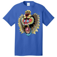 Mandrill, Mandrill Art, Mandrill Painting, Mandrill Vintage, Love Mand Basic T-shirt | Artistshot