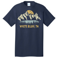 White Bluff Tennessee Mountain Sunset Sunrise Kayaking T Shirt Basic T-shirt | Artistshot