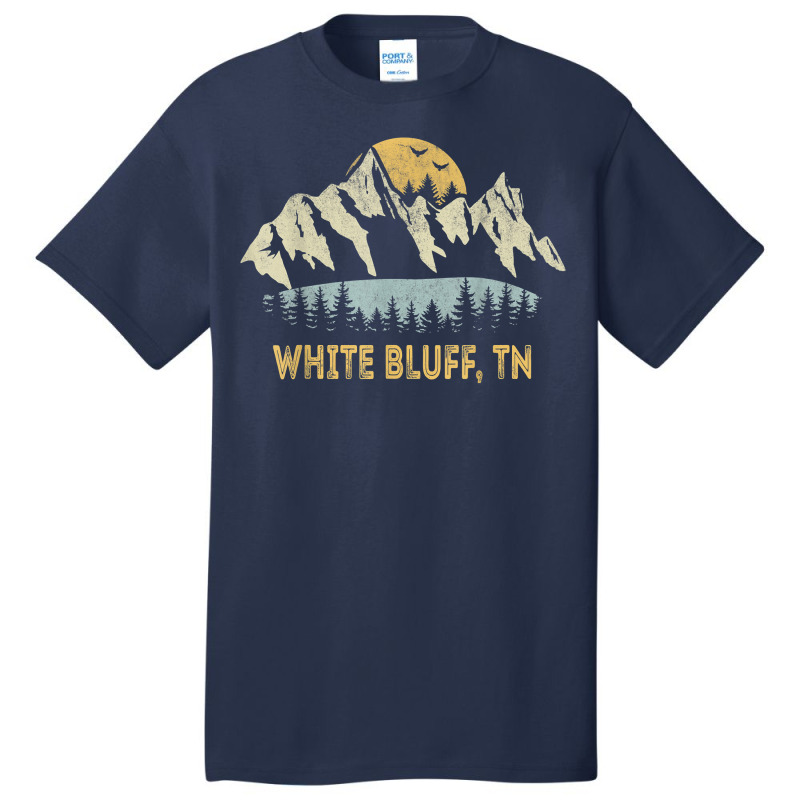 White Bluff Tennessee Mountain Sunset Sunrise Kayaking T Shirt Basic T-shirt | Artistshot