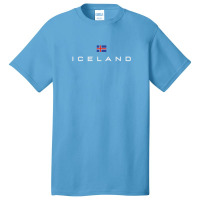 Iceland Flag Basic T-shirt | Artistshot