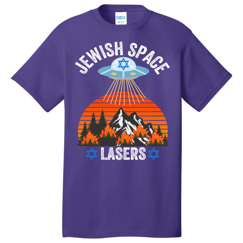 Jewish Space Laser, Jewish Space Lasers,  Funny Conspiracy Basic T-shirt | Artistshot