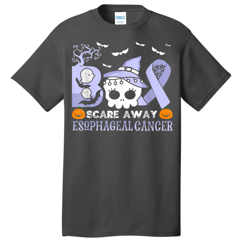 Boo Scare Away Esophageal Cancer Halloween Basic T-shirt by Fashzilla | Artistshot