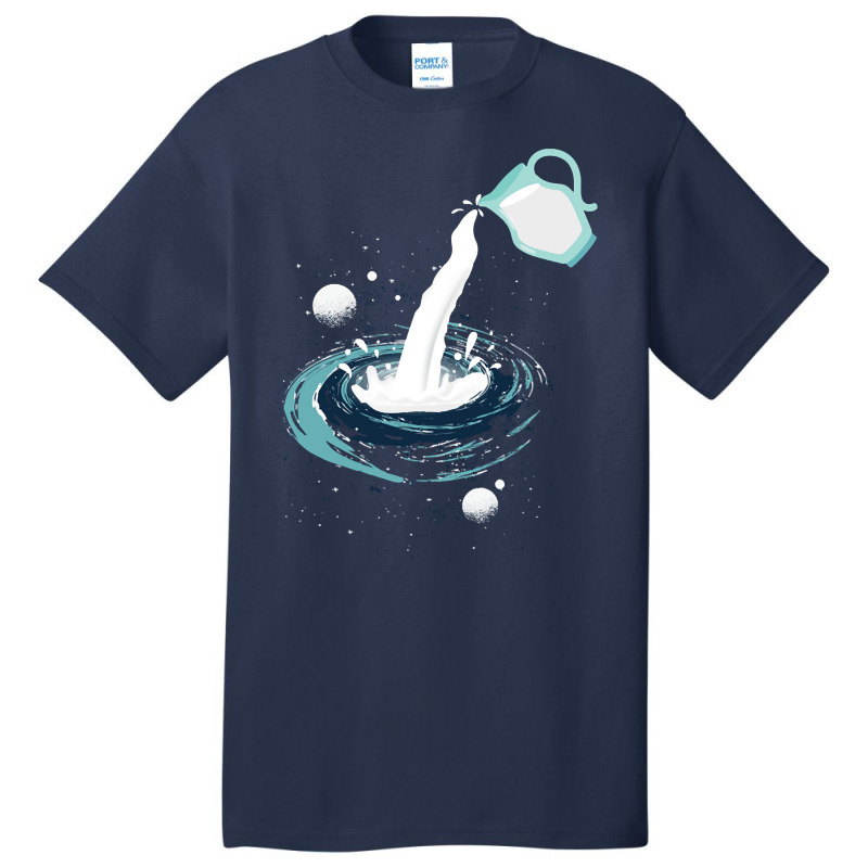 Milky Way Funny Space, Milky Way Funny Space Art, Milky Way Funny Spac Basic T-shirt by cm-arts | Artistshot