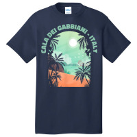 Cala Dei Gabbiani Souvenir   Italy Reminder Basic T-shirt | Artistshot