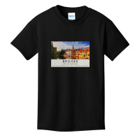 In Bruges Bruges (it?s In Belgium) Travel Poster-irwoq Basic Youth T-shirt | Artistshot