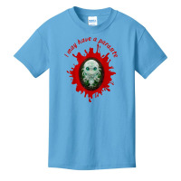 I May Have A Parasite Funny Halloween Blood Splatter Basic Youth T-shirt | Artistshot