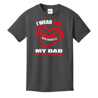 In My Memory Of My Dad Brain Aneurysm Awareness T Shirt Basic Youth T-shirt | Artistshot