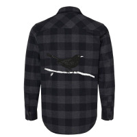 Blackbird Pen Drawing Flannel Shirt | Artistshot