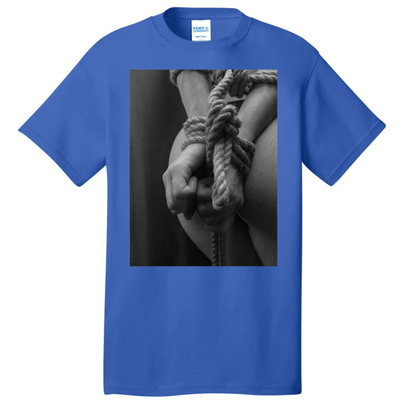 Sexy Ass Japanese Rope Bondage Vintage Bdsm Shibari Kinbaku T Shirt Basic T-shirt by cm-arts | Artistshot