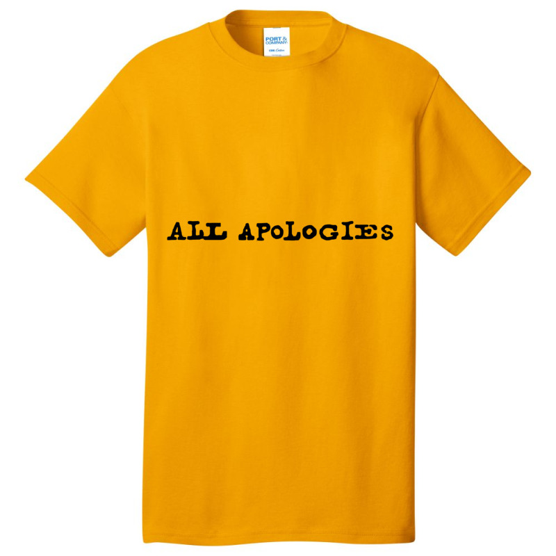 All Apologies Basic T-shirt | Artistshot