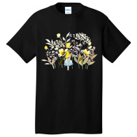 Alice In Wonderland, Alice In Wonderland Art, Alice In Wonderland Vint Basic T-shirt | Artistshot