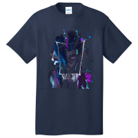 Arcane Wanted Jinx, Arcane Wanted Jinx Art, Arcane Wanted Jinx Vintage Basic T-shirt | Artistshot