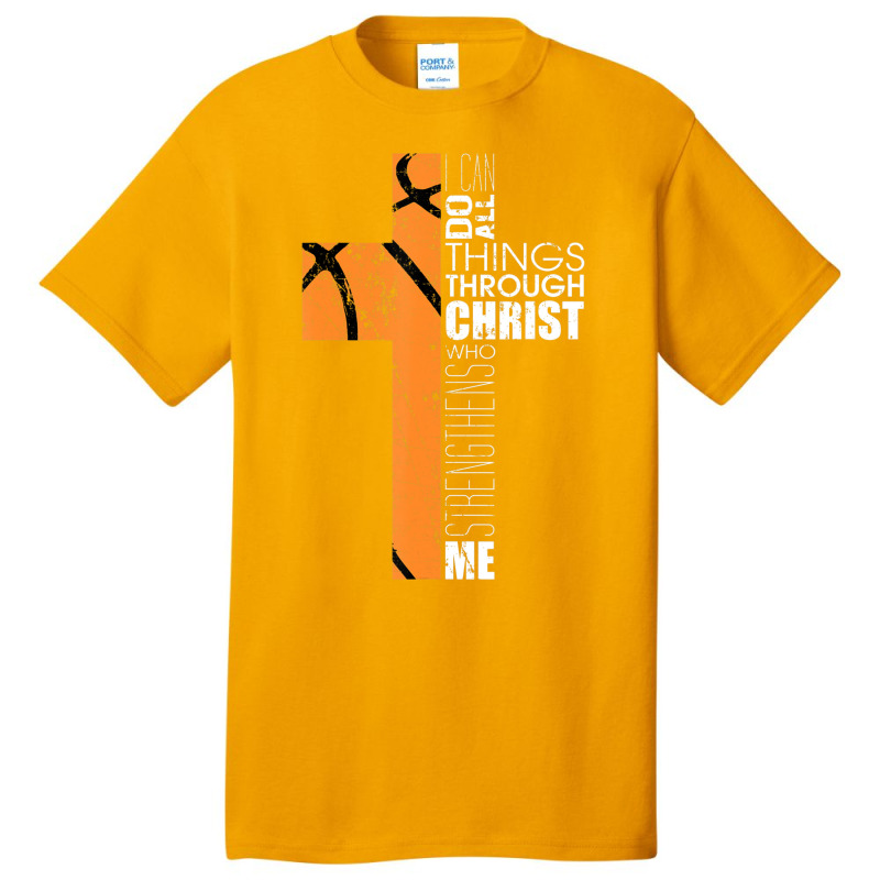 Christian Basketball Teen Boys Men Religious Verses Basic T-shirt | Artistshot