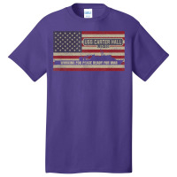 Uss Carter Hall Lsd-50 Dock Landing Ship American Flag Basic T-shirt | Artistshot