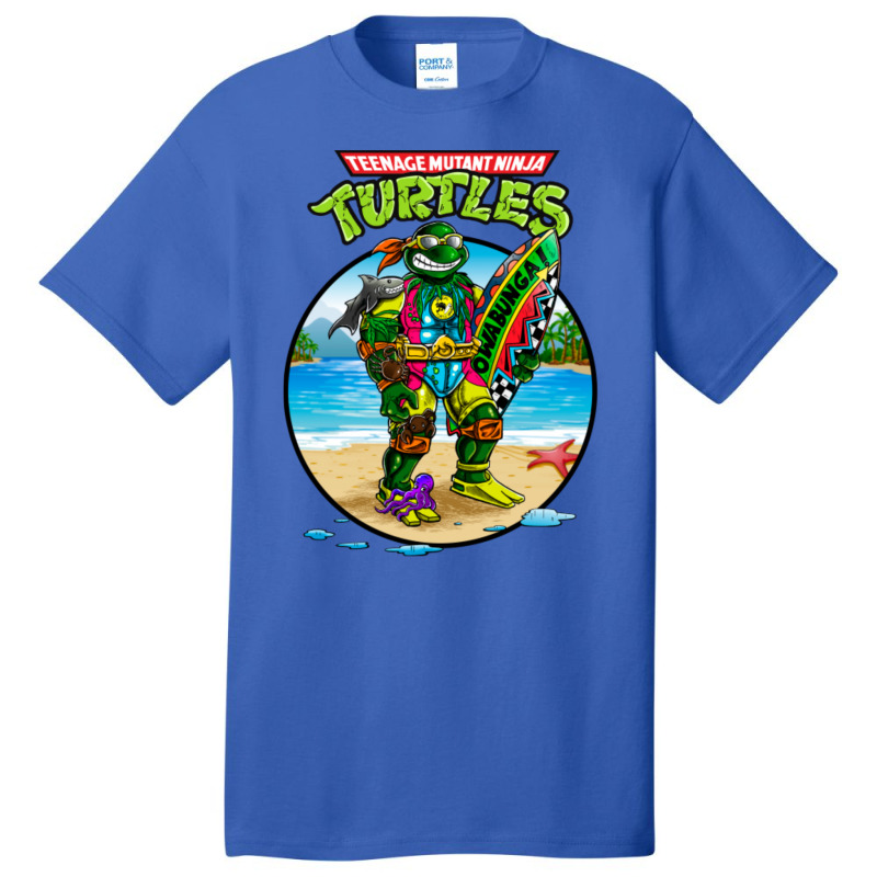 Mike The Sewer Surfer Basic T-shirt by cm-arts | Artistshot