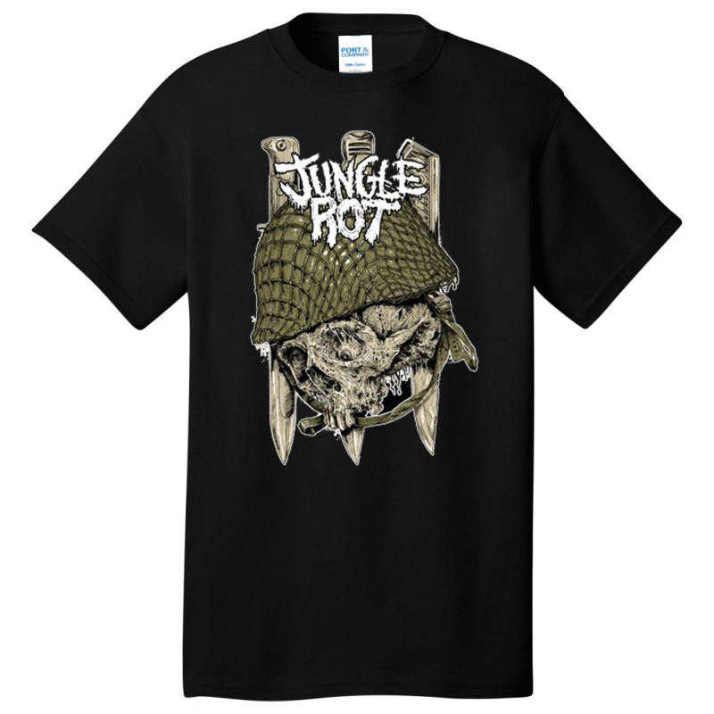 Jungle Rot Basic T-shirt by agun | Artistshot