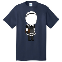 Slenderman Maid Chibi Basic T-shirt | Artistshot