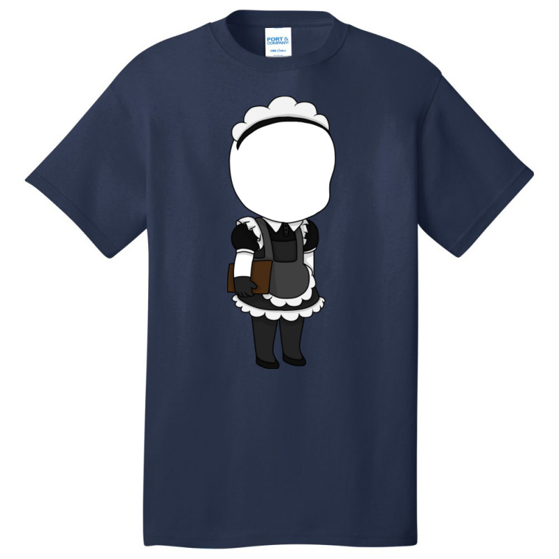 Slenderman Maid Chibi Basic T-shirt | Artistshot