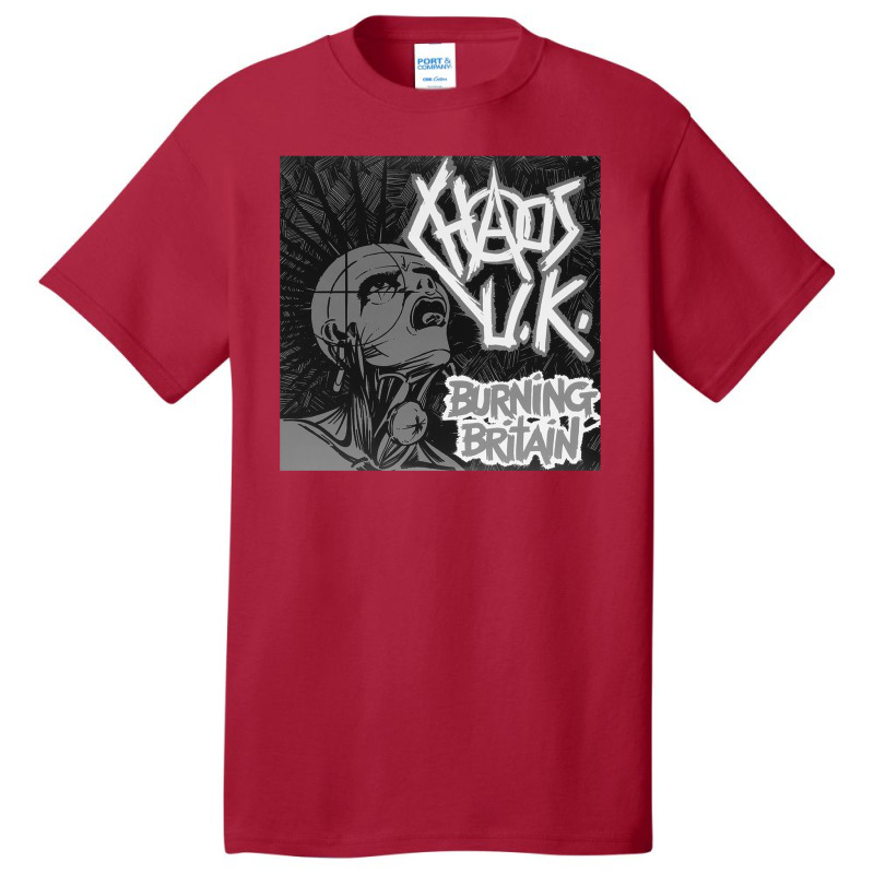 Chaos Uk- Burning Britain Basic T-shirt | Artistshot